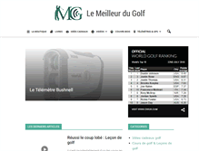 Tablet Screenshot of le-meilleur-du-golf.com
